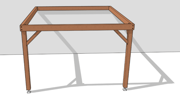 Pergola en Kit - 2 poteaux - structure seule – Image 3